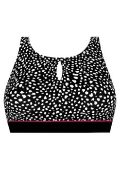 Amoena Prothesen-Bikini-Oberteil Manila -Lingerie Haus Amoena Bikini Top Manila SB 71659 schwarz weiss 04 1280x1280