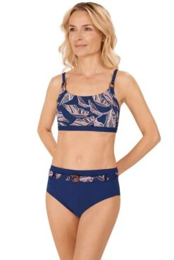 Amoena Bikini-Hose Lanzarote -Lingerie Haus Amoena Bikinihose Lanzarote PTY 71629 indigoblau bernstein 03 1280x1280 1