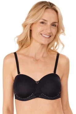 Amoena Prothesen-Bügel-BH Pia -Lingerie Haus Amoena Prothesen BH Pia WBP 44840 schwarz sand 03 1280x1280