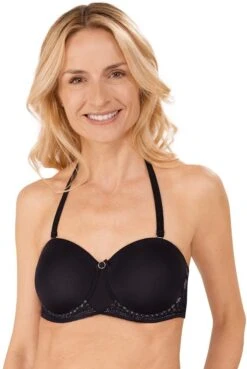 Amoena Prothesen-Bügel-BH Pia -Lingerie Haus Amoena Prothesen BH Pia WBP 44840 schwarz sand 04 1280x1280