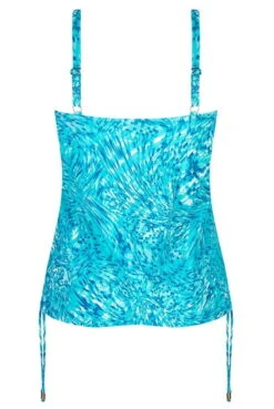 Amoena Prothesen-Tankini-Oberteil Malibu -Lingerie Haus Amoena Tankini Top Malibu TA 71647 himmelblau weiss 06 1280x1280