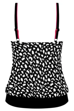 Amoena Prothesen-Tankini-Oberteil Manila -Lingerie Haus Amoena Tankini Top Manila BL 71658 schwarz weiss 04 1280x1280