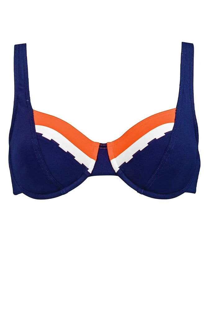 Bikini-Oberteil Orange Wrap 3 Bikini-Oberteil Orange Wrap – Bild 3