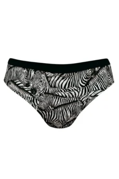 Bikini-Hose Sally Bottom Zebra Love -Lingerie Haus Rosa Faia Bikinihose Sally Bottom 8731 0 430 schwarz weiss 02 1280x1280