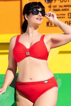 Bikini-Oberteil St. Tropez -Lingerie Haus Ulla Bikinioberteil St Tropez 9122 Slip 9133 Rot 1 1280x1280