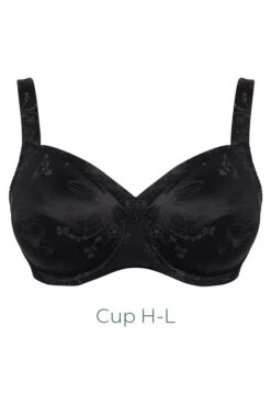 Bügel-BH Viola -Lingerie Haus Ulla Buegel BH Viola mit Blende 3225 schwarz 03 1280x1280